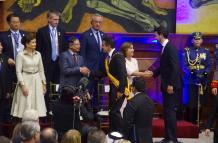 Daniel Noboa y su saludo a Gustavo Petro, presidente de Colombia este 24 de mayo de 2025.