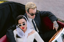 Demi Lovato contrae matrimonio con Jordan Lutes, conocido artísticamente como Jutes, en California, el domingo 25 de mayo.