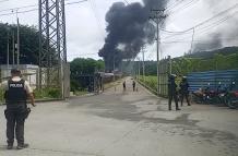 Incendio Refinería Esmeraldas