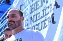 El diputado brasileño Eduardo Bolsonaro, hijo del expresidente Jair Bolsonaro