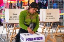 Elecciones judiciales en México