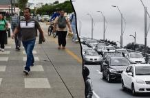 peatones paso a desnivel movilidad Los Ceibos CORTESÍA ARCHIVO
