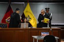 Audiencia en el caso Reconstrucción de Manabí.