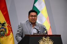 ministro de Justicia y Transparencia Institucional de Bolivia, César Siles, en La Paz (Bolivia).
