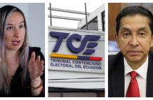 Elsa Guerra y Lucio Gutiérrez
