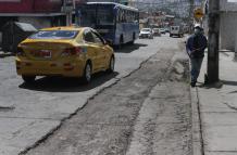 calles en mal estado