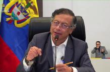Petro se refiere a la salud de Miguel uribe