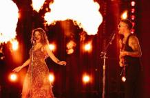 Shakira y Alejandro Sanz