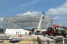 Obra energética a cargo de Progen. Lugar de operaciones.