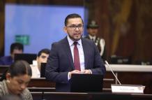 El asambleísta Blasco Luna.