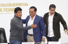 Estadio Atahualpa, Concentración Deportiva de Pichincha, Ministerio del Deporte, Municipio de Quito