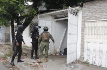 Operativos militares en Guayaquil