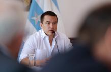 DANIEL NOBOA PRESIDENTE ECUADOR