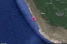 Temblor en Perú