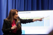 Carolina Jaramillo, vocera del Gobierno de Ecuador