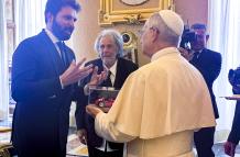 Papa León XIV recibe a Al Pacino