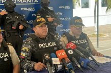Armas, droga y detenidos: evidencia incautada durante el megaoperativo en Manabí.