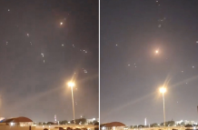 Explosiones en Doha y defensa antiaérea en acción durante el ataque iraní contra la base de Al Udeid