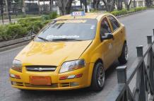 taxi asesinato crimen taxista centro Guayaquil junio 2025 CV