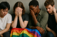 Muchos jóvenes viven divididos entre actuar como heterosexuales en casa y esconder su verdadera identidad fuera, una doble vida que desgasta.