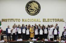 Magistrados electos Mexico