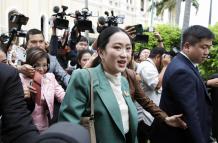 La primera ministra de Tailandia, Paetongtarn Shinawatra.