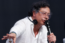 Gustavo Petro, presidente de Colombia, estuvo en Manta, Manabí, del 24 al 26 de mayo de 2025.