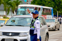 Operativo de tránsito Guayaquil