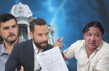 Danny Torres, Aquiles Álvarez, Pablo Pita