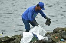limpieza estero Salado contaminación ambiente Visolit julio 2025 MUNICIPIO