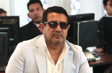 Fiscalía realizó allanamiento en la casa de Santiago Díaz.