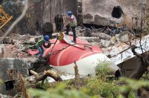 Accidente de avión en India