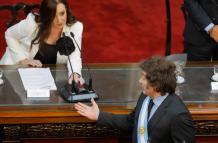Javier Milei y Victoria Villarruel