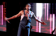 Bad Bunny durante su residencia No Me Quiero Ir De Aquí