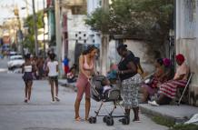 mujeres en La Habana (Cuba).