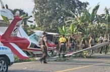 Avioneta en Milagro