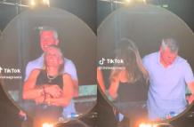 La pareja fue captada en el concierto de Coldplay en el Gillette Stadium de Foxborough, Massachusetts.