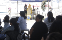 Velación de una de las víctimas de la masacre, Carlos Yagual Carrillo, hijo del Concejal  del cantón Playas, Carlos Yagual Reynoso.