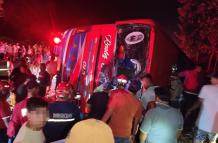 Accidente de bus en El Empalme