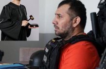 Foto simbólica de Adolfo Macías, alias Fito, ante el tribunal de Brooklyn, en Nueva York.