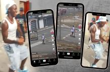 Moisés Caicedo pasándola de lo mejor en sus vacaciones, bailando y en patineta.