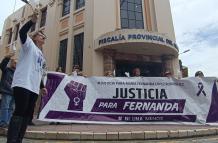 plantón maría fernanda