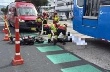 accidente de tránsito en Quito