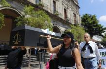 protestas elecciones judiciales