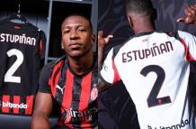 Pervis Estupinán presentado de manera oficial en el Ac Milan.