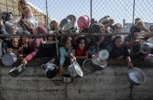 Palestinos desplazados
