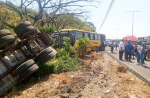 Fallecido en accidente en la vía Perimetral