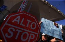 Protesta en Ciudad Juárez México
