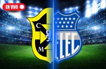 Miguel Iturralde recibe en el estadio Atahualpa al Emelec por Copa Ecuador.