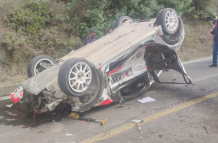 Accidente en la Vuelta al Ecuador